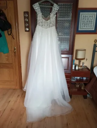 Vestido de Novia Talla 38 Sin Usar