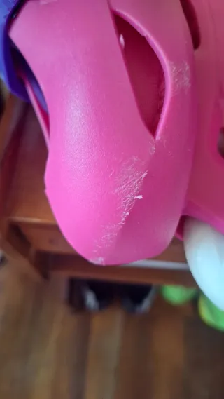 Patines Oxelo Talla 32/34 Rosa y Morado