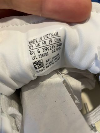 Zapatillas Adidas Samba Plata Talla 39 1/3