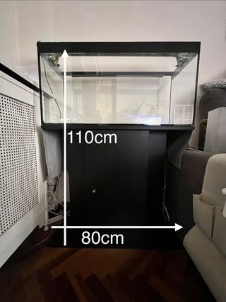 Acuario 80L completo