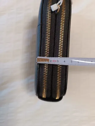 Bolso Cartera Móvil Negro Correa Multicolor