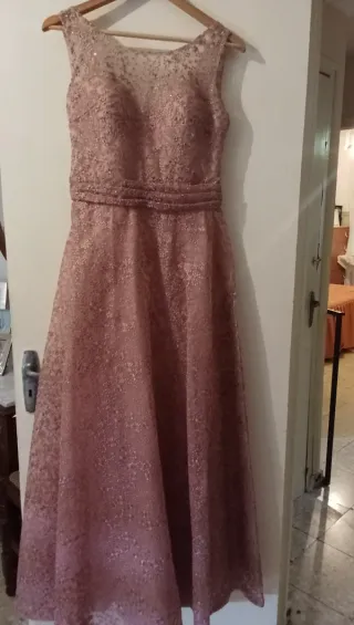 Vestido Rosa Clará Talla M