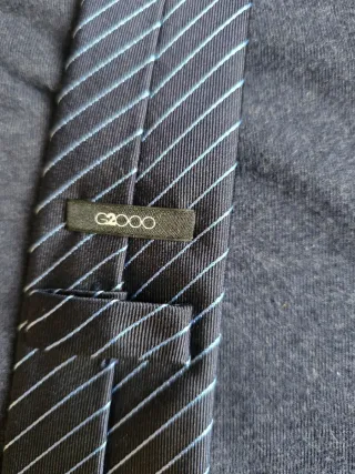 Lote de 3 corbatas: gris y marrón