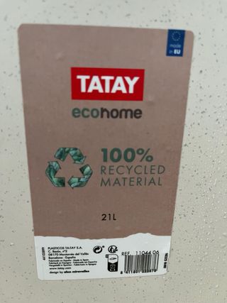 Cubo de Basura Tatay con pedal 21 litr