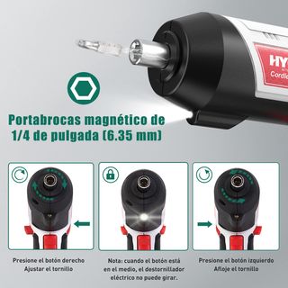 Destornillador Eléctrico HYCHIKA 6Nm Bateria