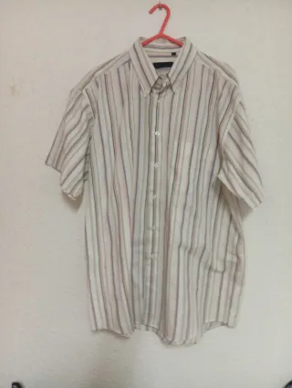 2Camisa Oldport manga corta talla M.precio los2
