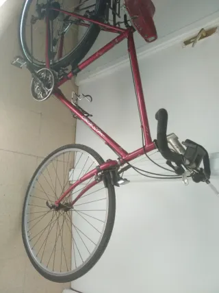 Bicicleta Clásica Italiana Roja