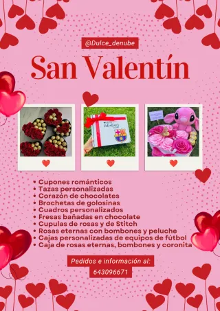 Arreglos para Cumpleaños, San Valentín y Eventos