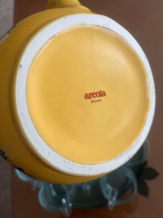 Juego Sangría Jarra Amarilla y 6 Vasos