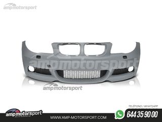 PARAGOLPES DELANTERO BMW SERIE 1 E87/E82/E87 LOOK M COUPE CON SRA