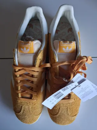 Adidas Gazelle Amarillo/Blanco