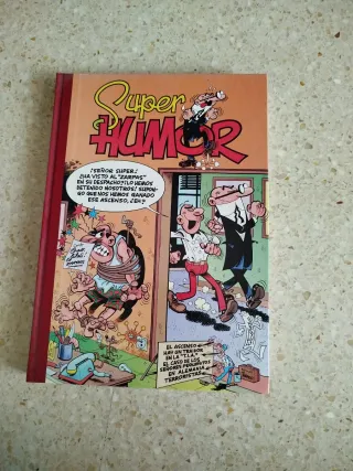 Libro tebeo super humor mortadelo