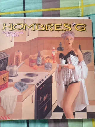 Vinilo Hombres G Agitar antes de usar