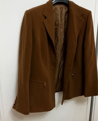 Blazer marrón mujer