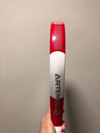 Paletero y pala padel artengo bolsa, grip, pelotas