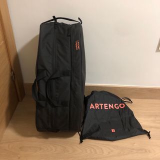 Paletero y pala padel artengo bolsa, grip, pelotas