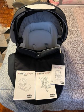 Passeggino Trio Chicco Love Up Blu