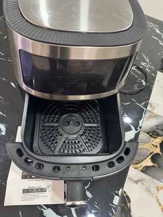 Freidora de aire con manual