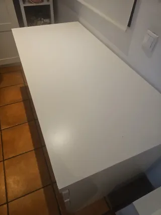 Mesa escritorio blanca