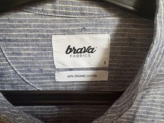 Camisa Brava Fabrics Rayas Orgánica