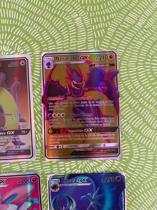 Lote 8 Cartas Pokémon GX / V / VMAX