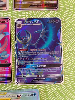 Lote 8 Cartas Pokémon GX / V / VMAX