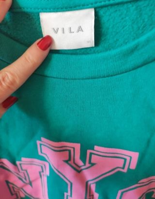 Sudadera verde oscuro