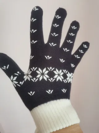 Guantes punto (válidos para conducir) t. Unica