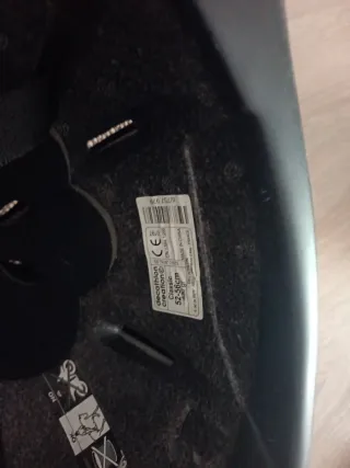 Casco de montar negro