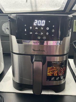 Freidora de aire Moulinex Easy Fry & Grill 2 en 1