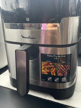 Freidora de aire Moulinex Easy Fry & Grill 2 en 1