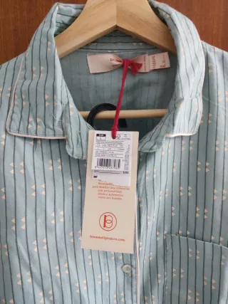 Pijama camisero Women'Secret verde