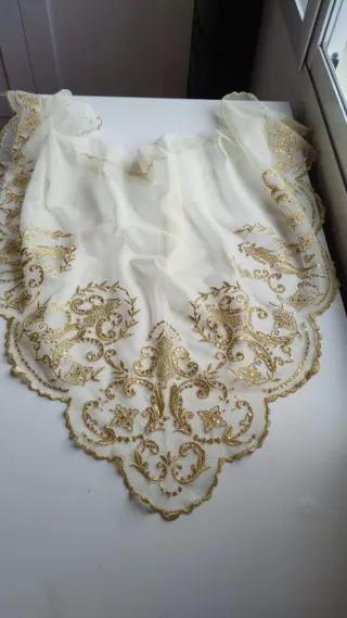 Manteletas Tul Niña Talla 70