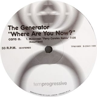Vinilo The Generator - Where Are You Now?