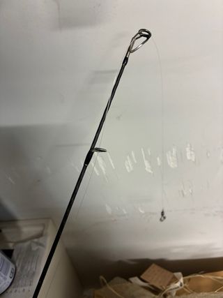 Caña Fishus SW2 86 y carrete Shimano Twin Power XD