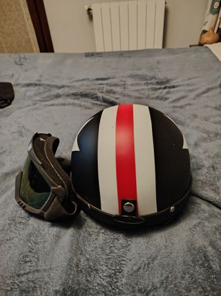 Casco Moto GoolRC con Gafas