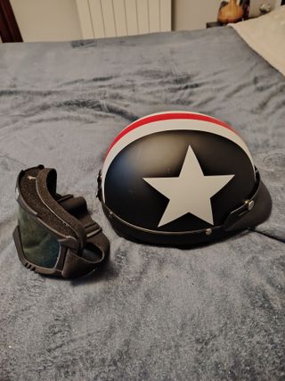 Casco Moto GoolRC con Gafas