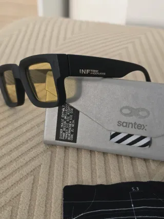 Gafas Santex Infinit Eyewear Negras Doradas