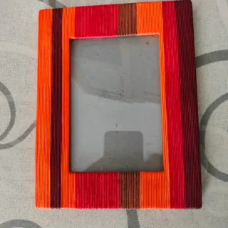 Cornice portafoto colorata