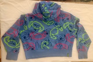Sudadera Niña Stitch con Capucha Talla M