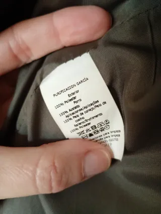 Cazadora Purificación García con pelo de conejo