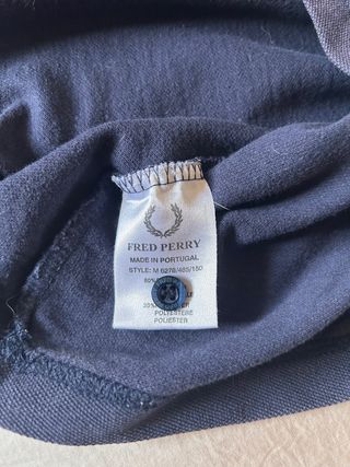 Polo Fred Perry Azul Marino Talla M