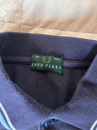 Polo Fred Perry Azul Marino Talla M