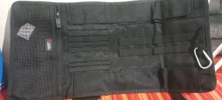 Mala para mota com emblema