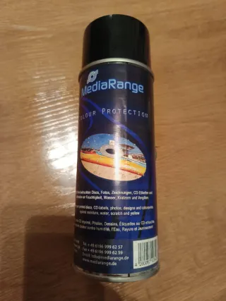 SPRAY Laca Protectora CD/DVD Imprimibles 400ml