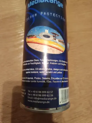 SPRAY Laca Protectora CD/DVD Imprimibles 400ml