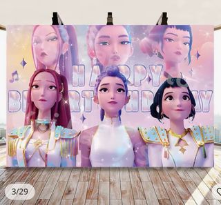 Decoración Fiesta Kpop Cumpleaños