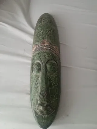 Máscara Decorativa de Madera