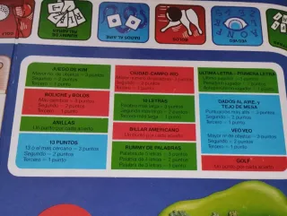 Juego de Juegos.  MB Años 90 juego de mesa