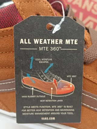 Scarpa Vans Ward Hi n.39 Marrone